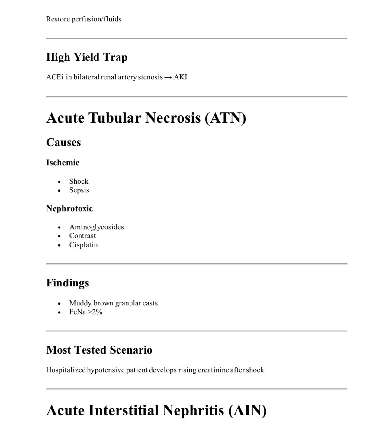 High-Yield Rapid Review For USMLE Step 2 CK