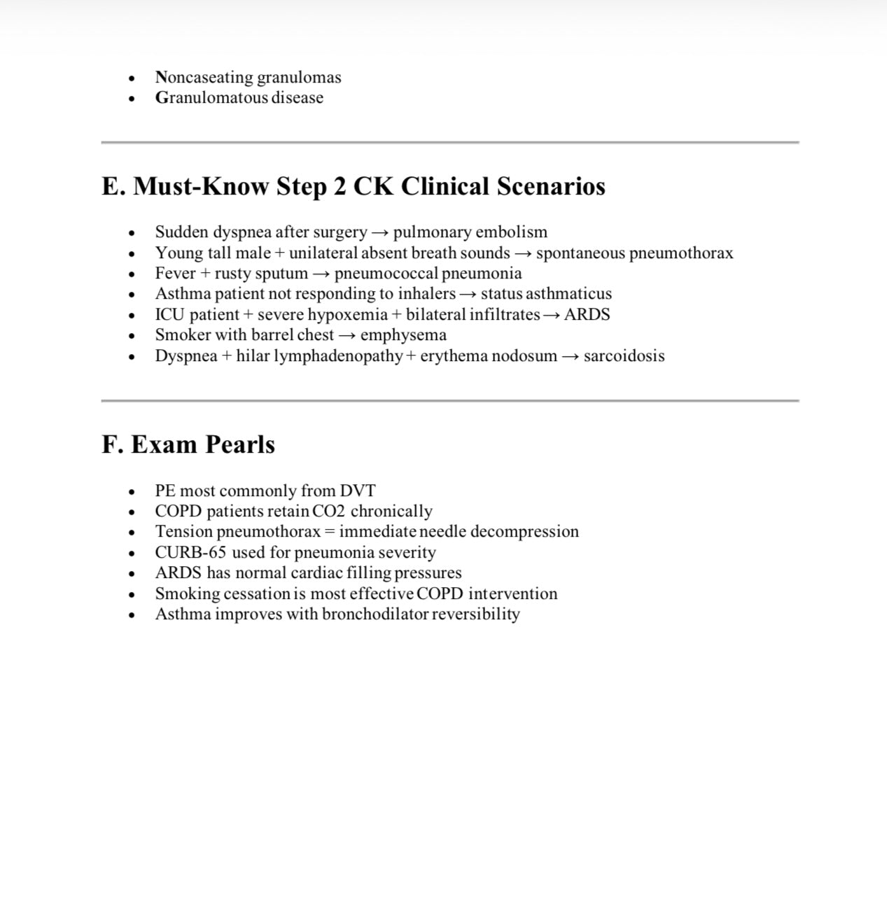High-Yield Guide For USMLE Step 2 CK