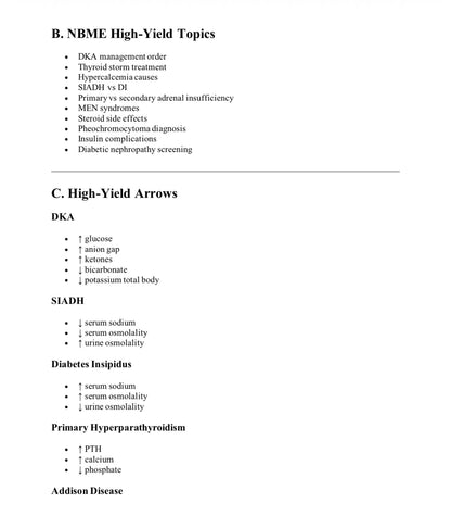 High-Yield Guide for USMLE Step 2 CK