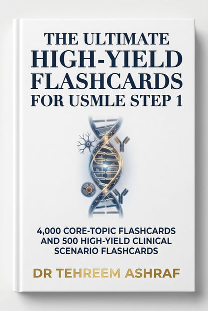 The Ultimate High-Yield Flashcards for USMLE Step 1