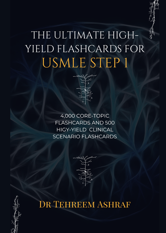 The Ultimate High-Yield Flashcards for USMLE Step 1